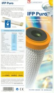 Ανταλλακτικό φίλτρο νερού CARBONIT IFP PURO 0,1mic MADE IN GERMANY