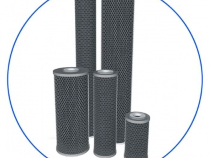 Φίλτρο άνθρακα CARBON BLOCK 20"x 2.5" - 10mic silver  10-4508