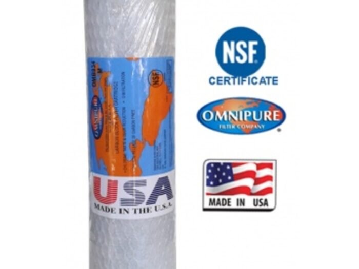 Ανταλλακτικό Φίλτρο νερού άνθρακα OMNIPURE 10" - 5mic MADE IN U.S.A