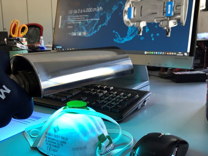 Αποστείρωση αέρα και επιφανειών ultra violet AIR UV MINI