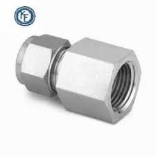 FEMALE CONNECTOR INOX 316 3/8 NPT x 1/4 tube