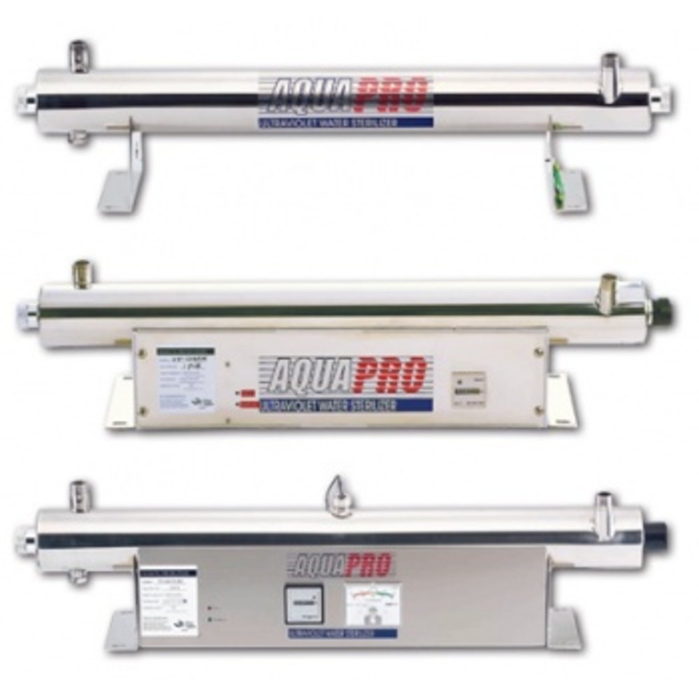 ΣΥΣΚΕΥΗ ΑΠΟΛΥΜΑΝΣΗ ΝΕΡΟΥ UV-45Lit/mim AQUAPRO 12GPM - 17-0007