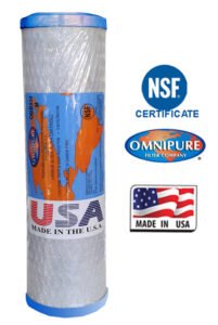 φιλτρο νερου ανθρακα OMNIPURE 0.5mic  OMB934 10" MADE IN USA