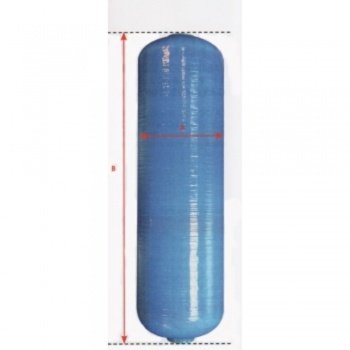 Δοχείο Ρητίνης 8"x 35" Χωρίς Βάση | Aqua Plus