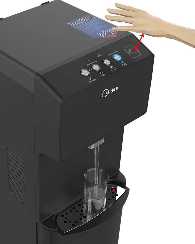 ΨΥΚΤΗΣ ΝΕΡΟΥ ΜΕ ΑΝΕΠΑΦΗ ΧΡΗΣΗ - ΦΙΛΤΡΟ -LAMP U.V - Image 2